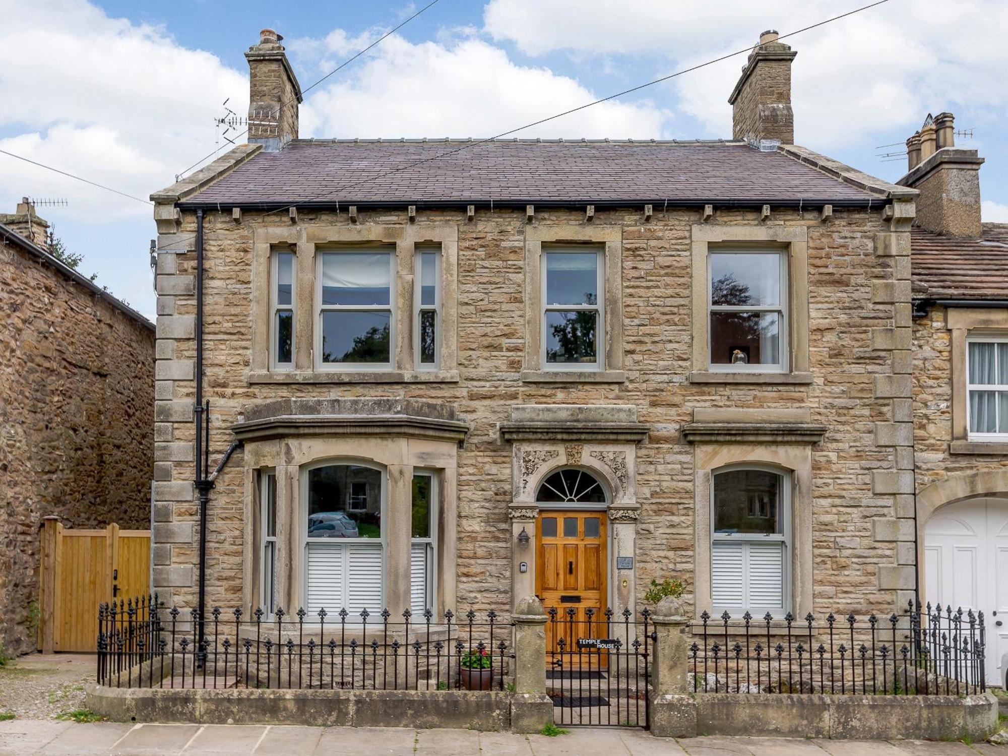 Villa Temple House West Burton Exterior foto